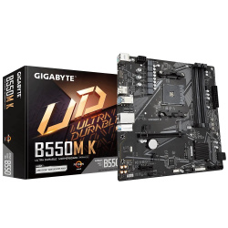 Motherboards GIGABYTE MB GIGABYTE B550M K